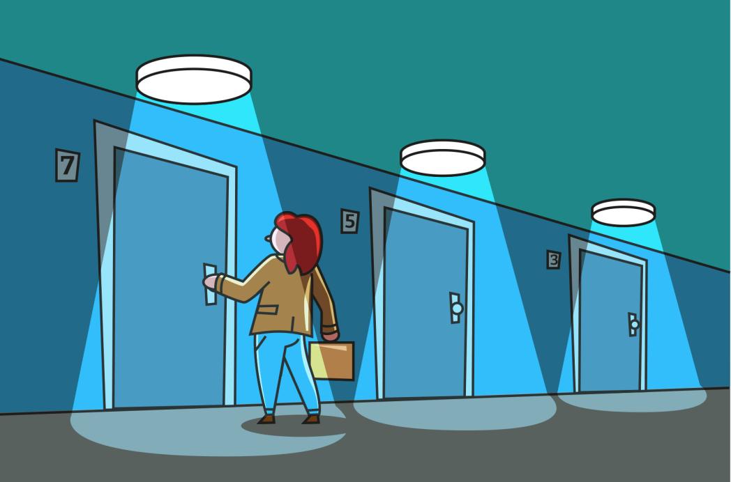 Nooit meer op de tast je voordeur vinden