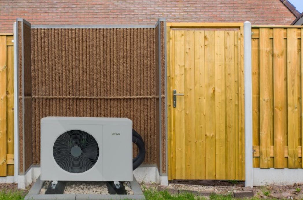 Waar plaats je de buitenunit van een warmtepomp?