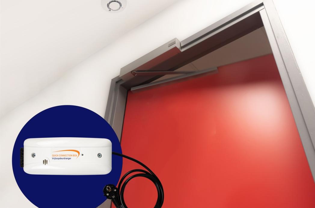 Vrijloopdeurdrangers aansturen